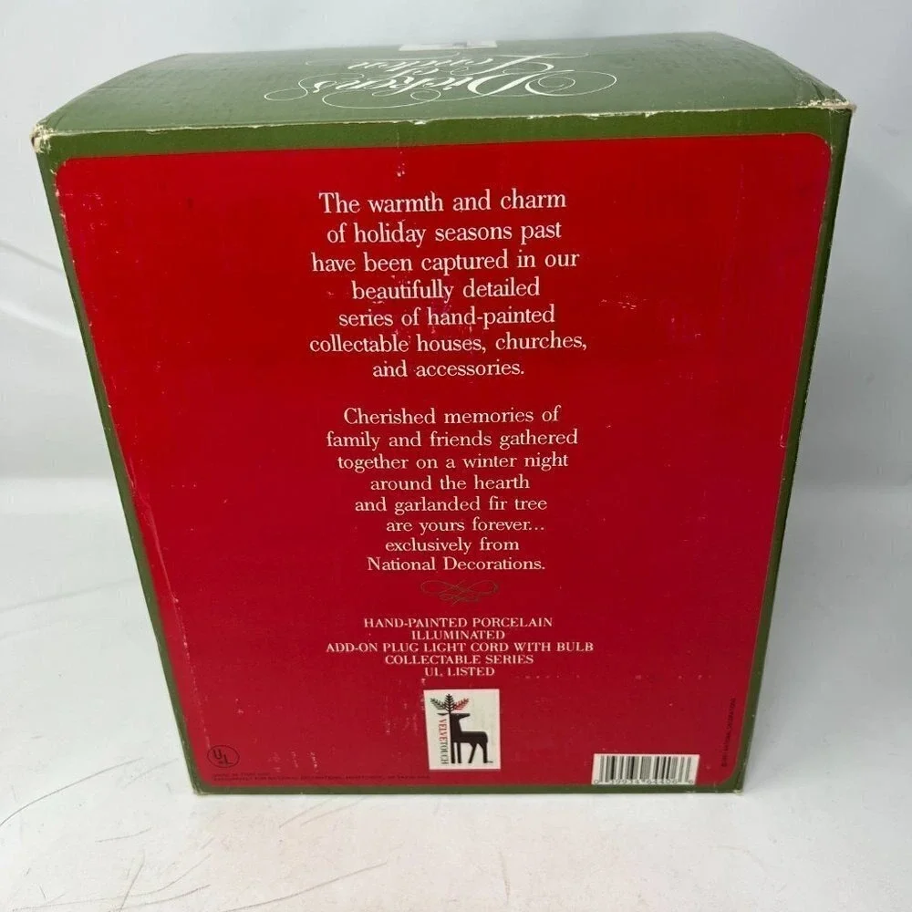 Dickens of London Scrooge House Lighted Porcelain‎ Collectible Ebenezer